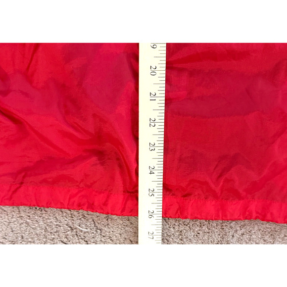 Vintage Nike Jacket Windbreaker Mens 80s Gray Tag Blue Red Nylon Mens LARGE - Picture 7 of 8